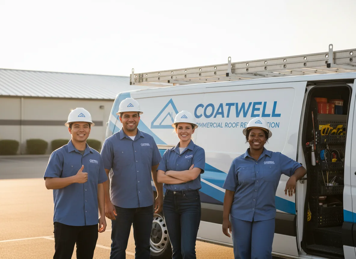 Commercial roof coating company in Athens, IL